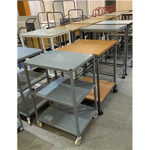 Lot 110

Rolling Work Tables